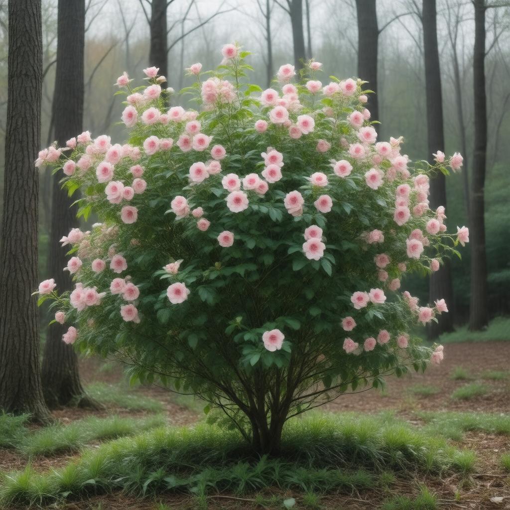 AI-created image of Rosa agrestis