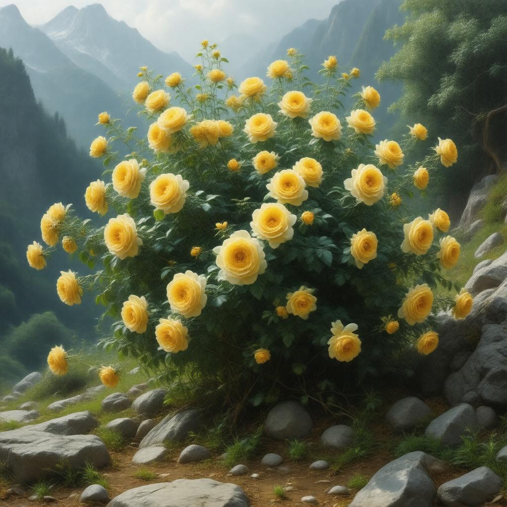 Click to view larger image AI-created image of Rosa ecae