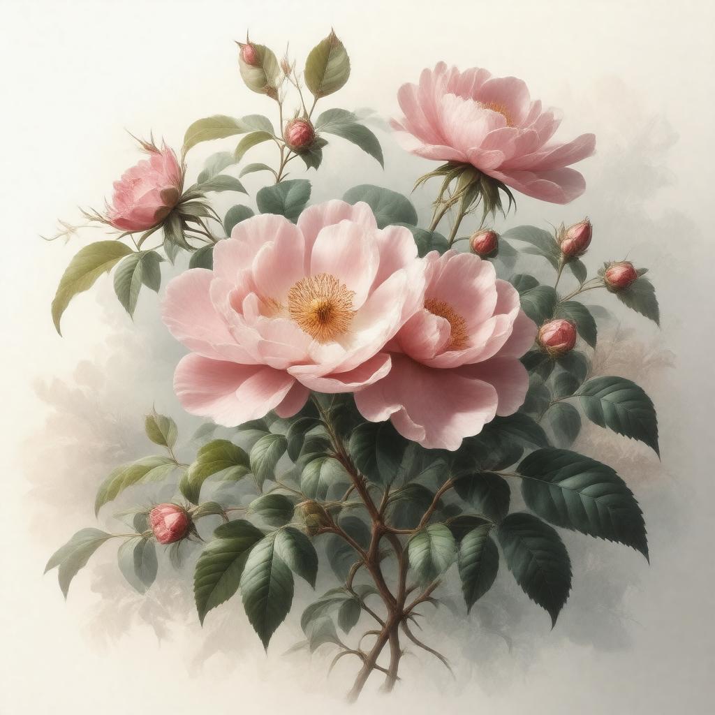 AI-created image of Rosa jundzillii