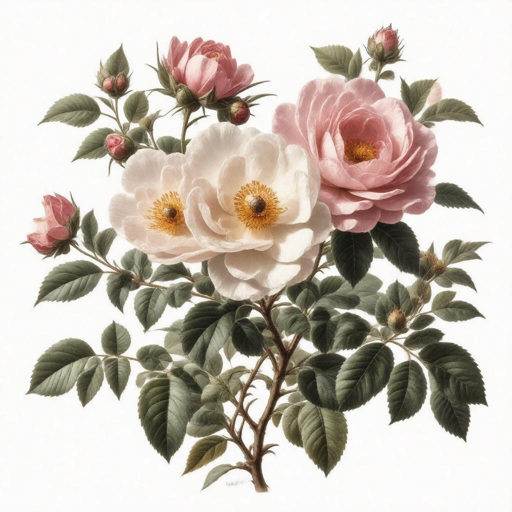 AI-created image of Rosa kokanica