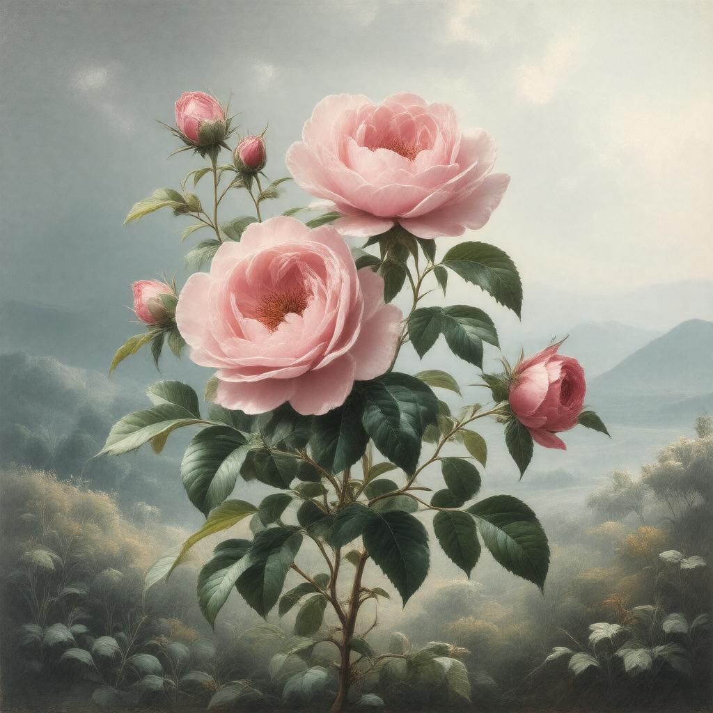 AI-created image of Rosa vosagiaca