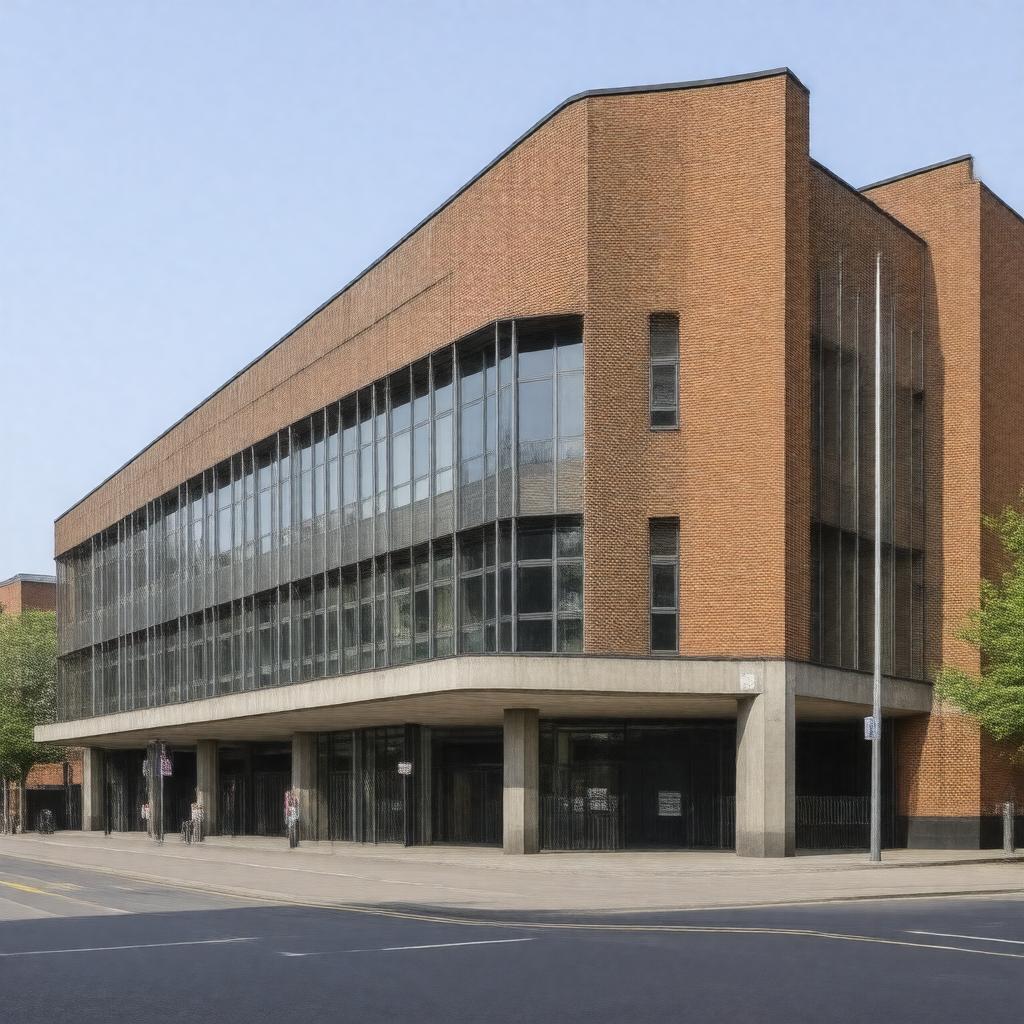 AI-created image of Rosalind Franklin Building