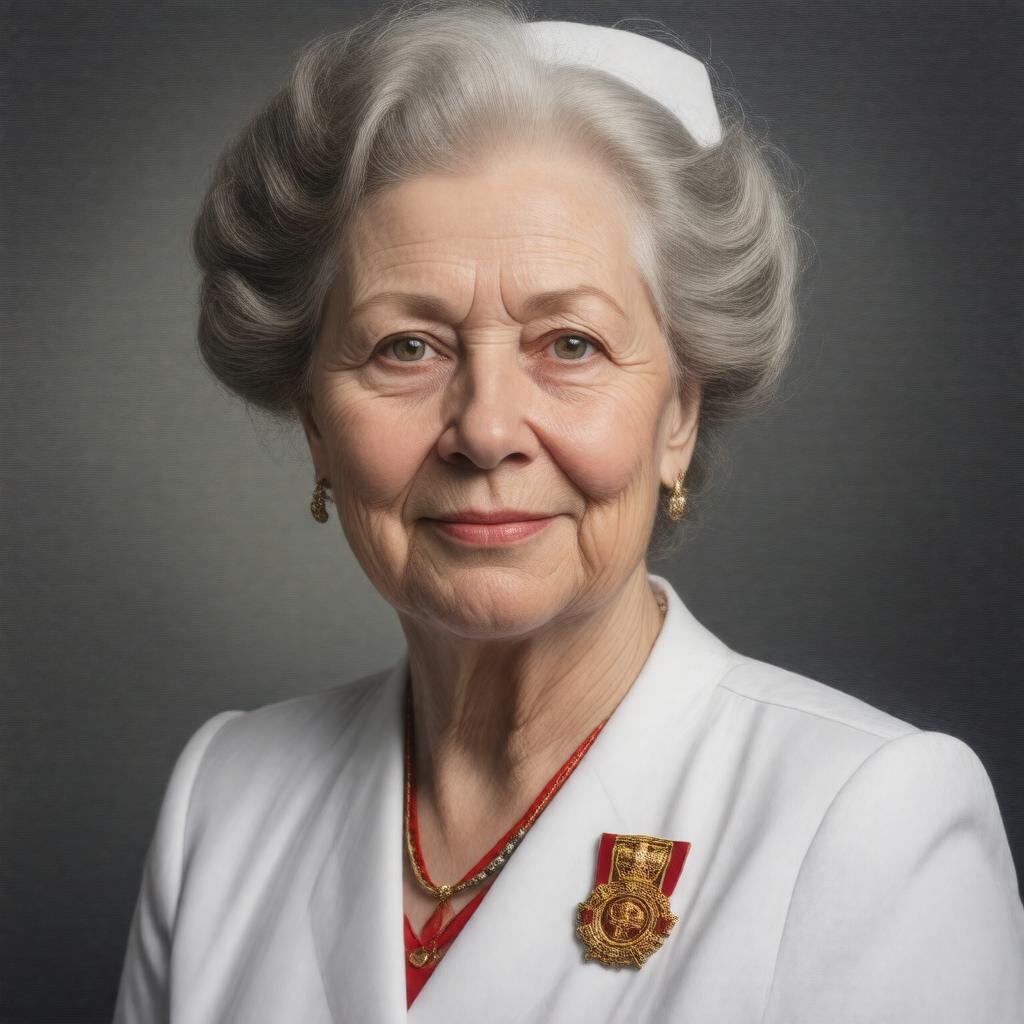 AI-created image of Rosalind Grace Blackburn