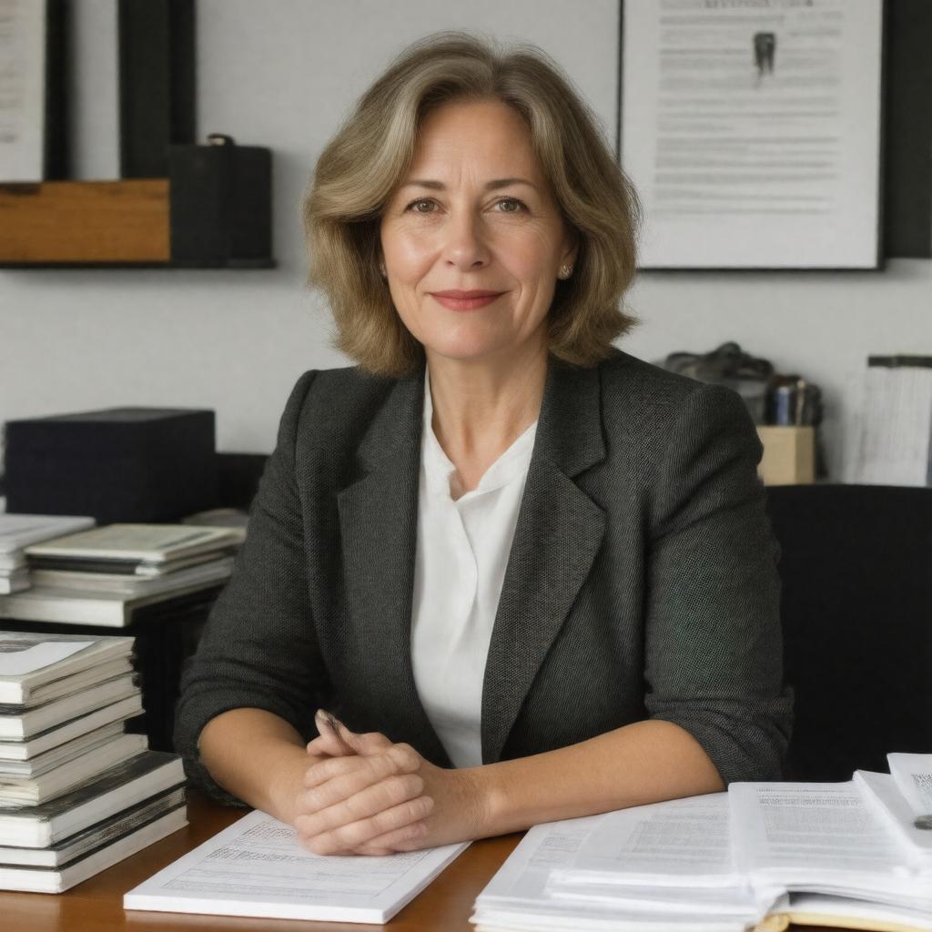 AI-created image of Rosalind Porter