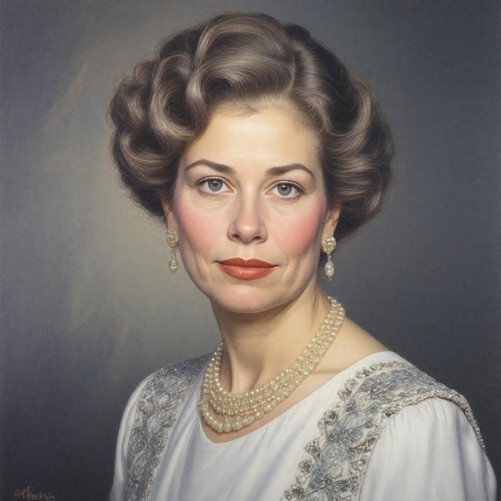 AI-created image of Rosalind Shand