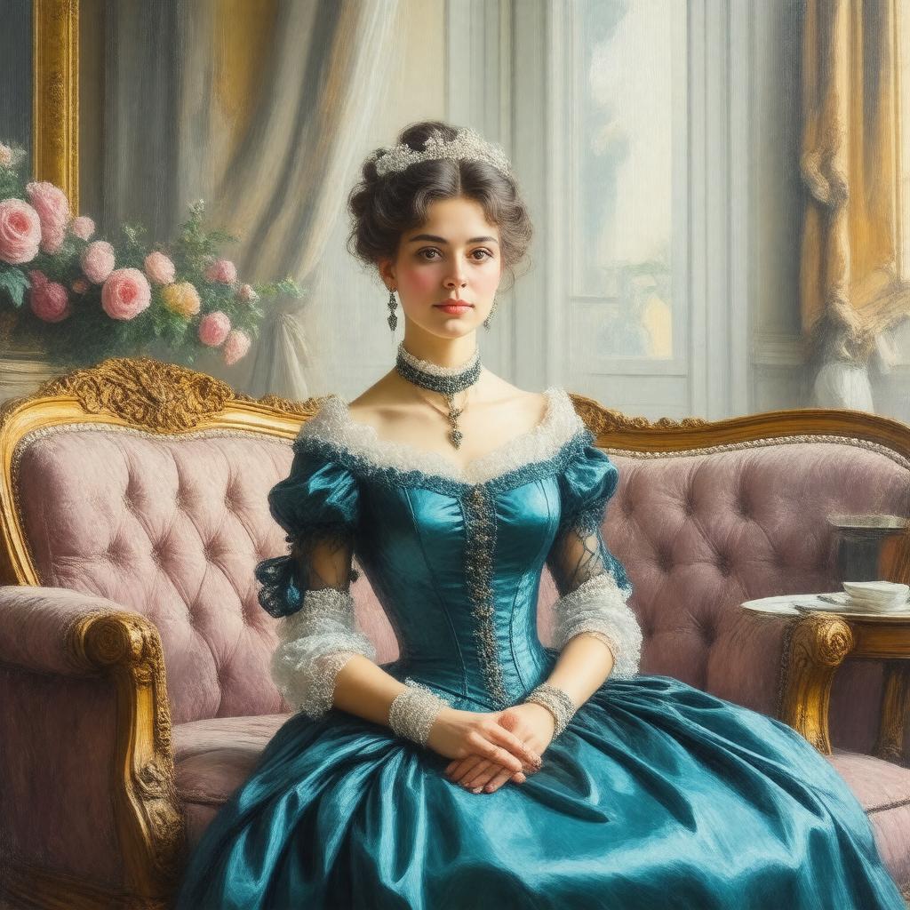 AI-created image of Rosamond Vincy