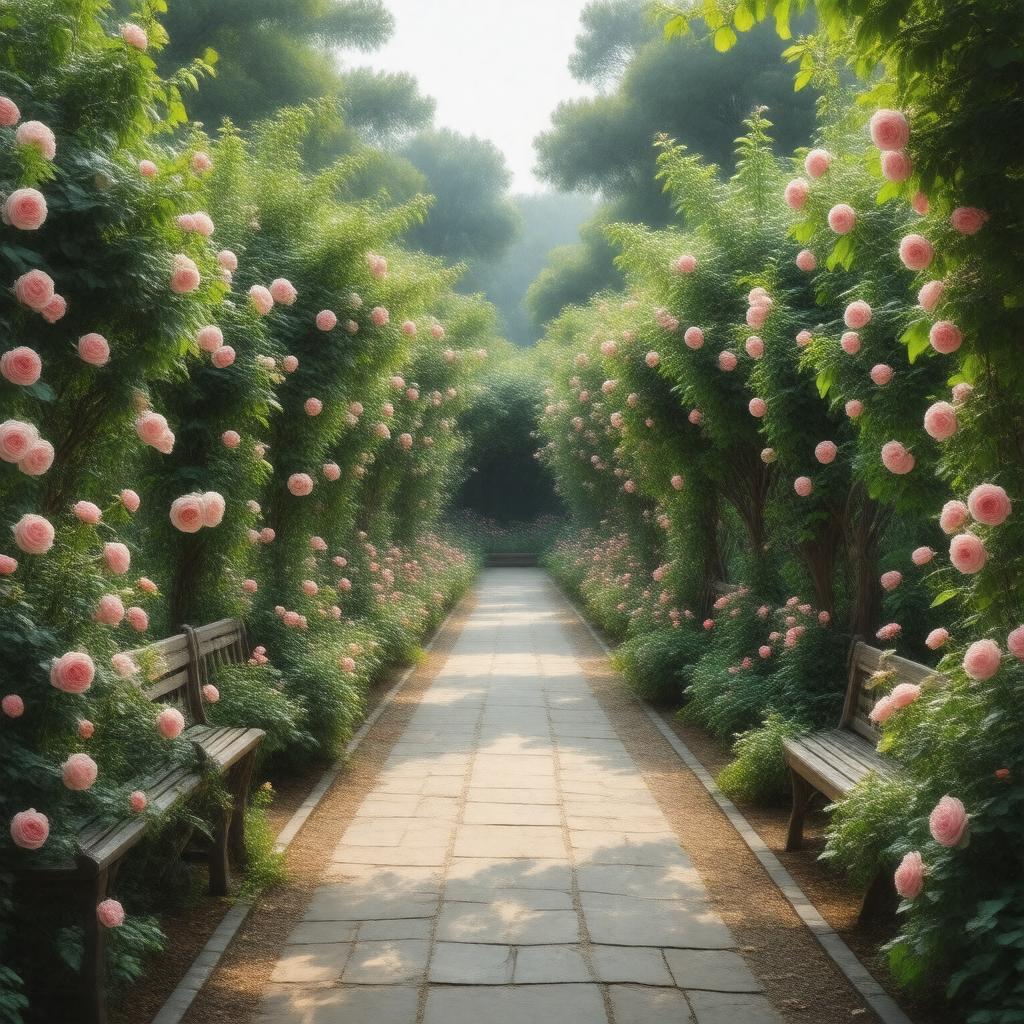 AI-created image of Rosarium