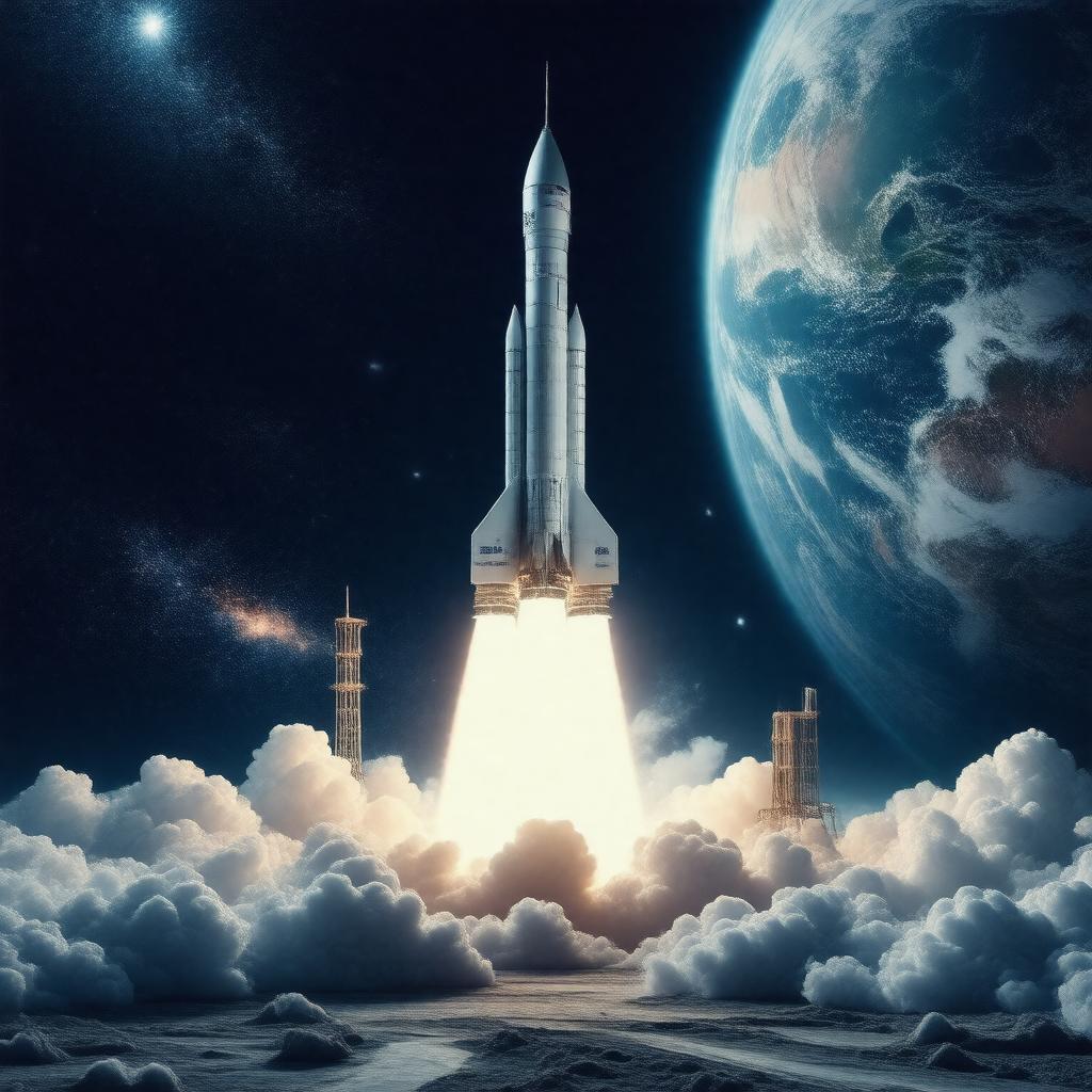 AI-created image of Roscosmos