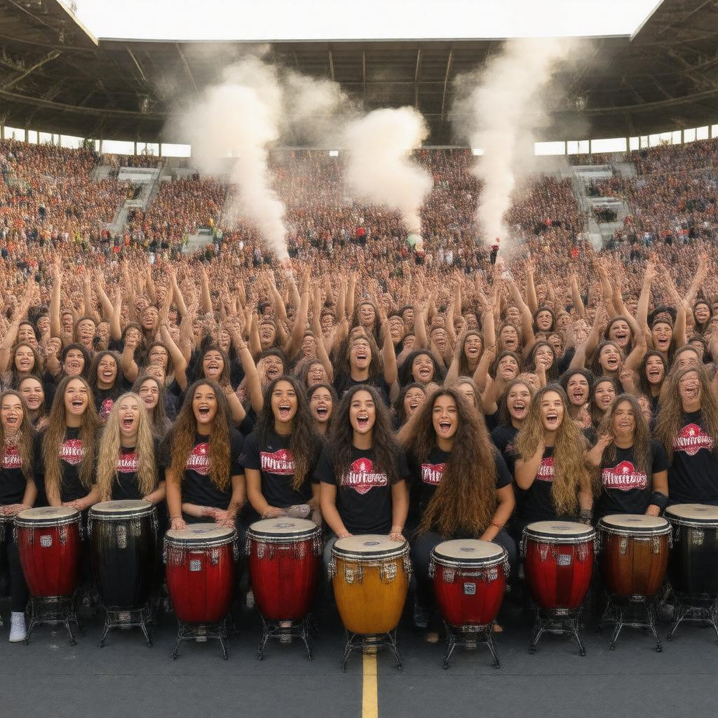 Click to view larger image AI-created image of Rose City Riveters