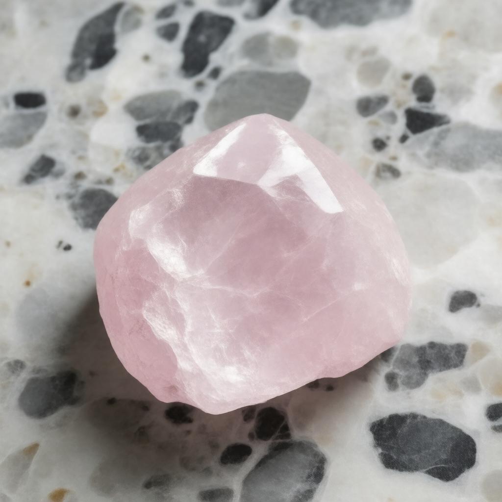 Click to view larger image AI-created image of Rose quartz