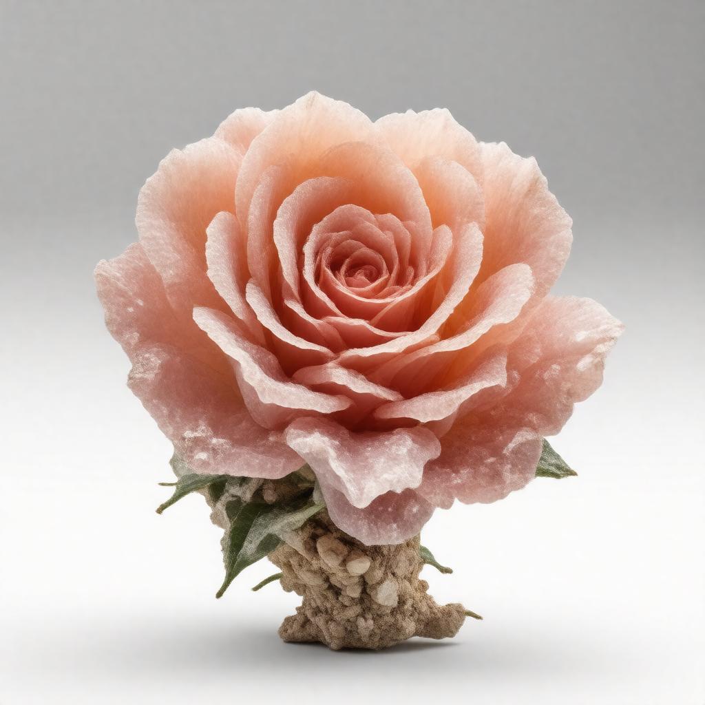 Click to view larger image AI-created image of Rose rock