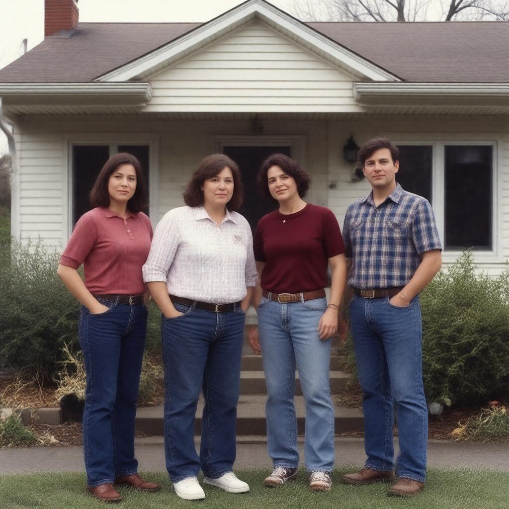 AI-created image of Roseanne