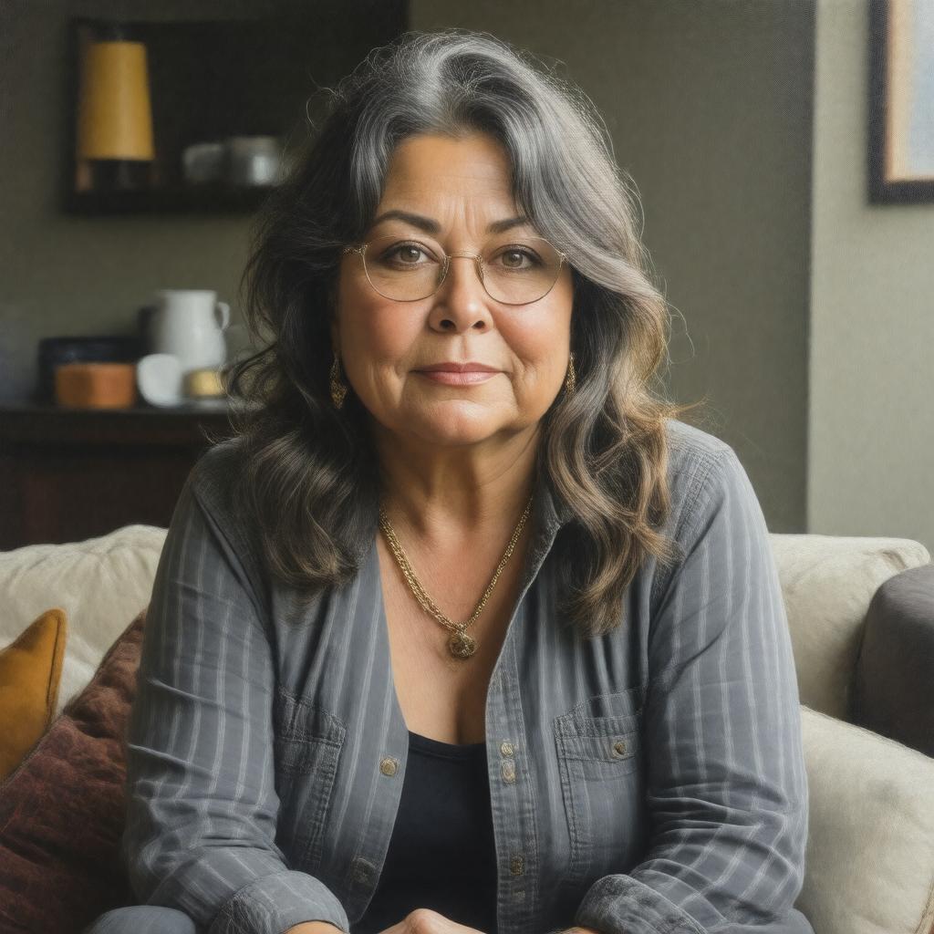 AI-created image of Roseanne Barr