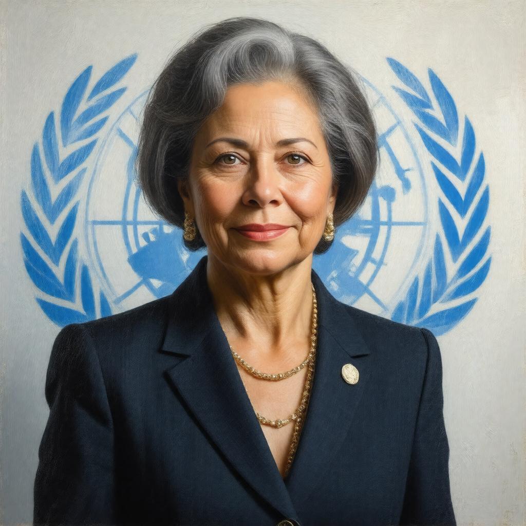 AI-created image of Rosemary DiCarlo