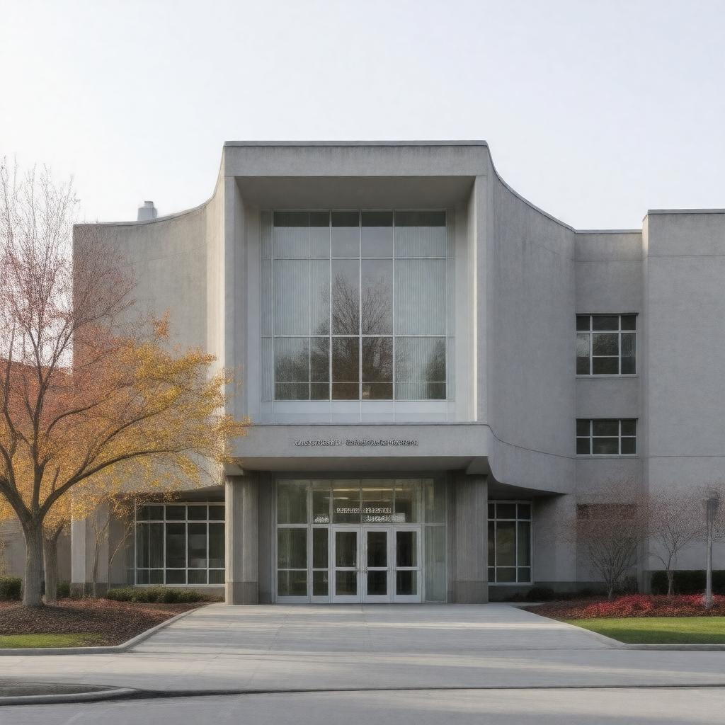 AI-created image of Rosenstiel Basic Medical Sciences Research Center