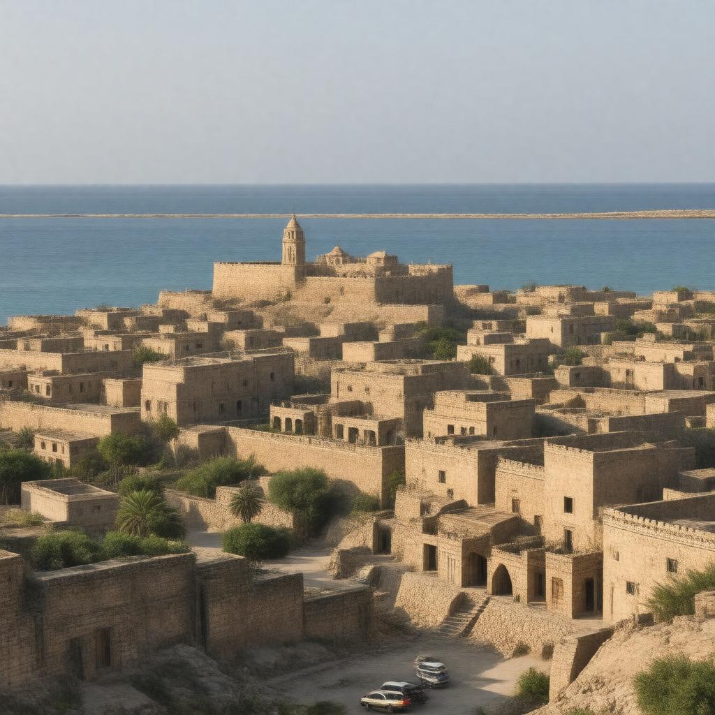 AI-created image of Rosetta, Egypt