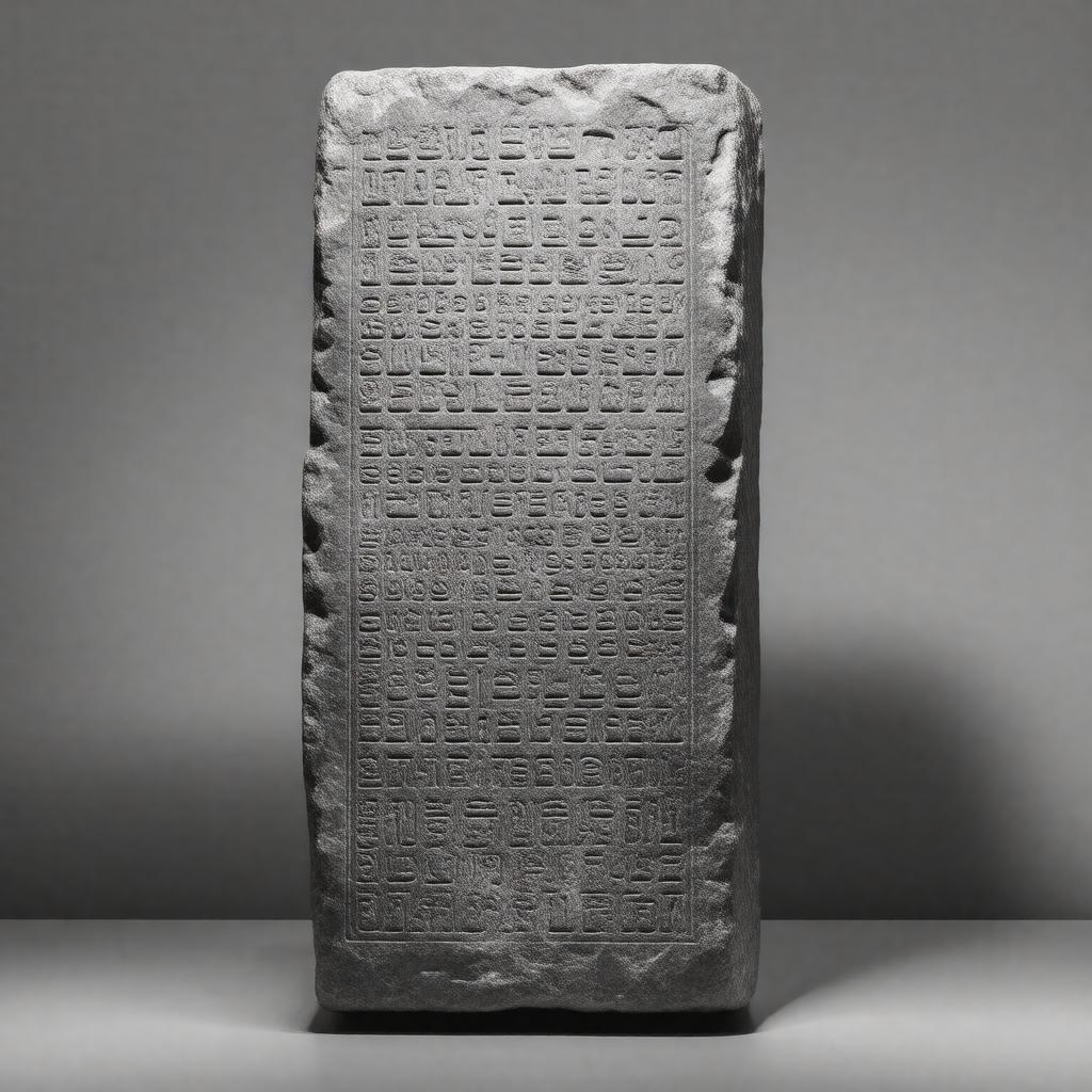 AI-created image of Rosetta Stone