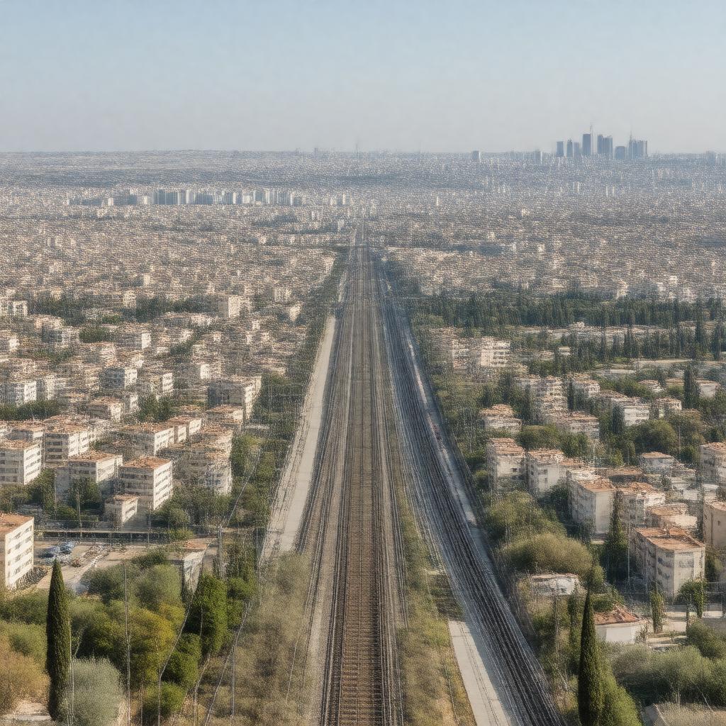 AI-created image of Rosh HaAyin