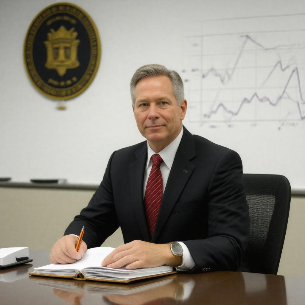 Click to view larger image AI-created image of Ross Gittell