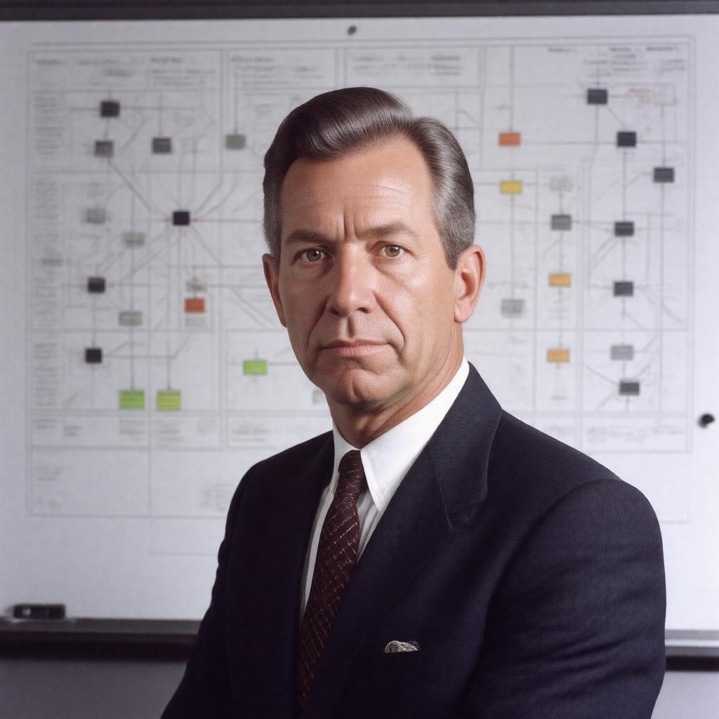 AI-created image of Ross Kleinrock