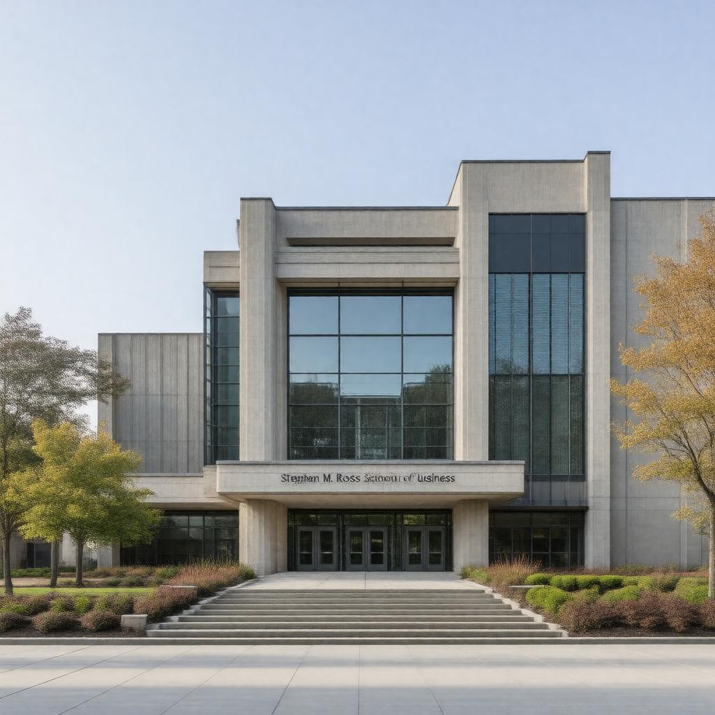 AI-created image of Ross School of Business