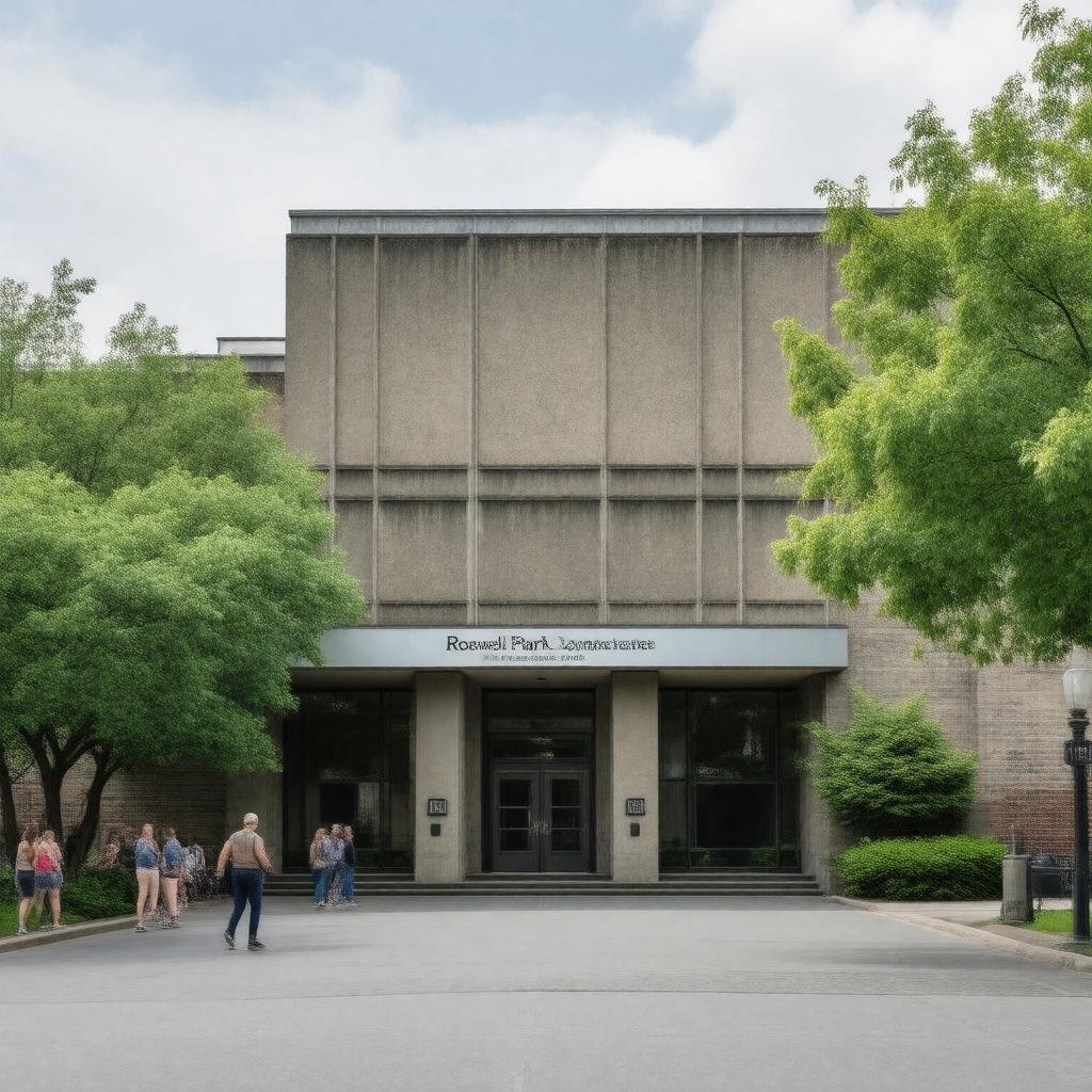 Click to view larger image AI-created image of Roswell Park Comprehensive Cancer Center