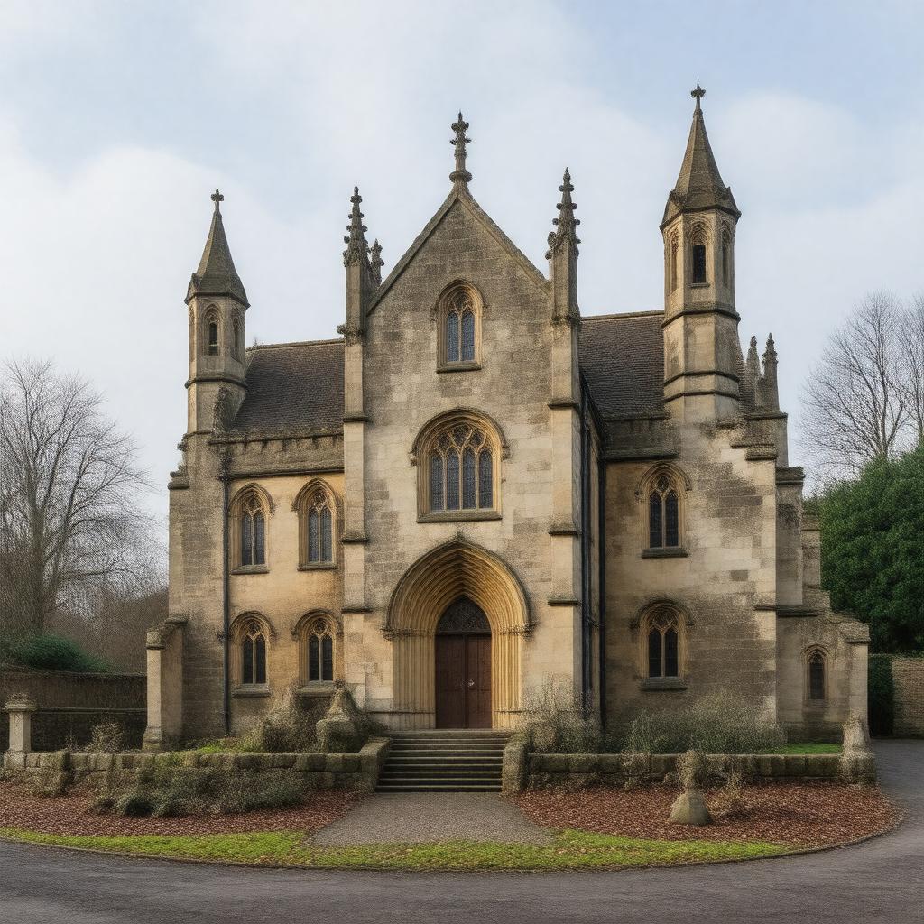 AI-created image of Rothley Temple, Leicestershire, England