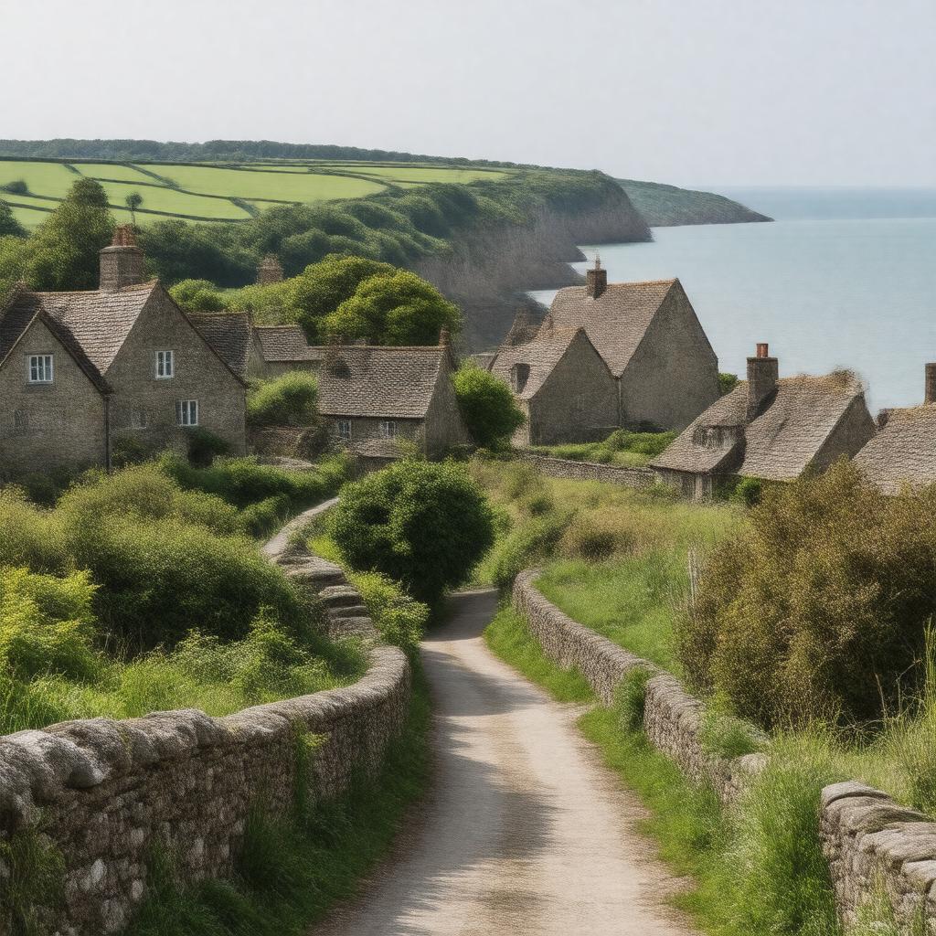 AI-created image of Rottingdean