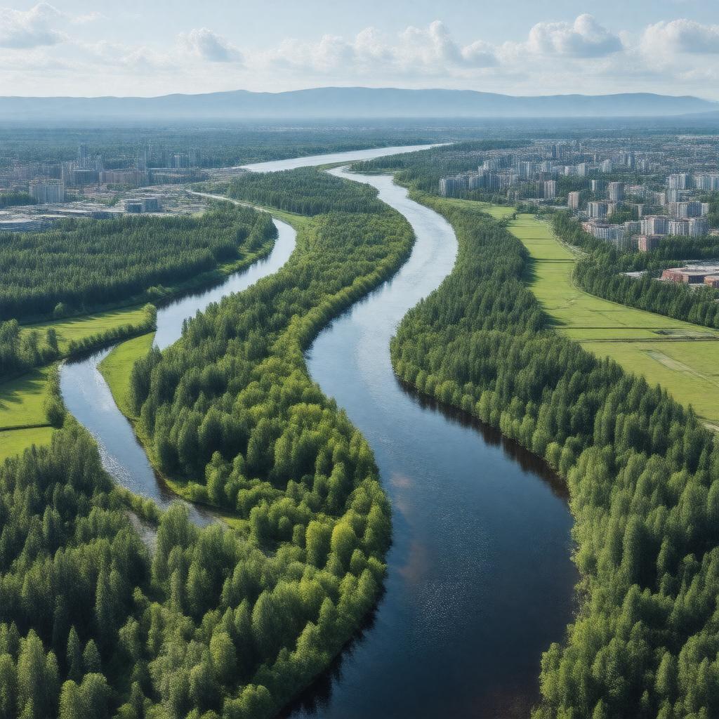 AI-created image of Rouge River