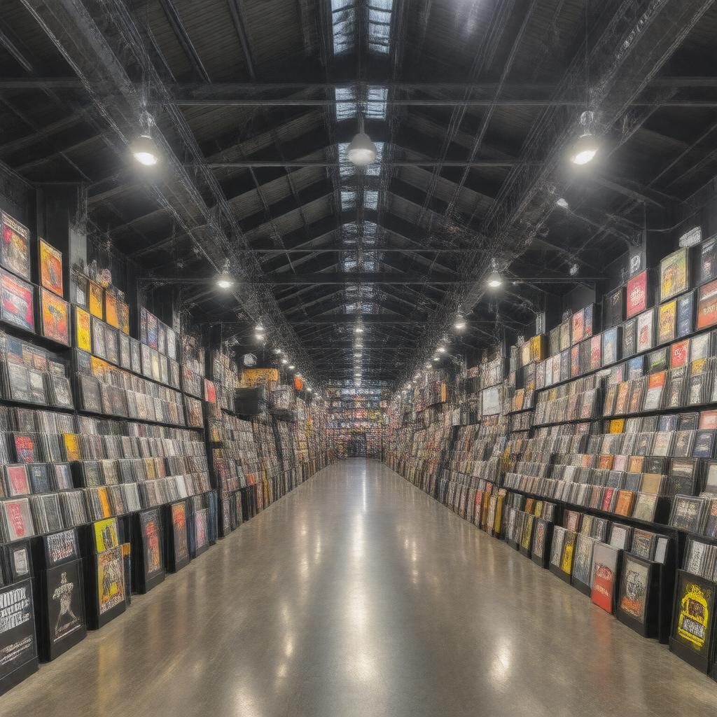 Click to view larger image AI-created image of Rough Trade East