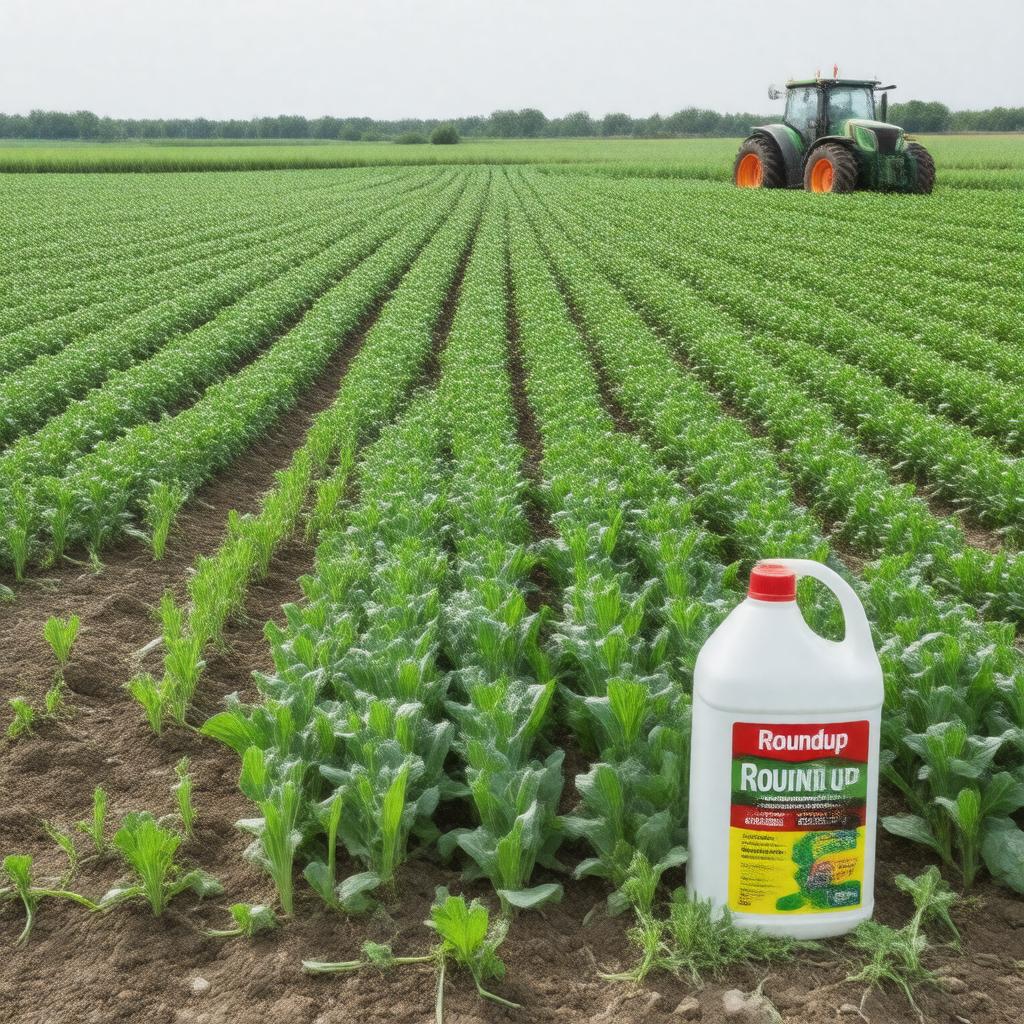 AI-created image of Roundup Ready crops