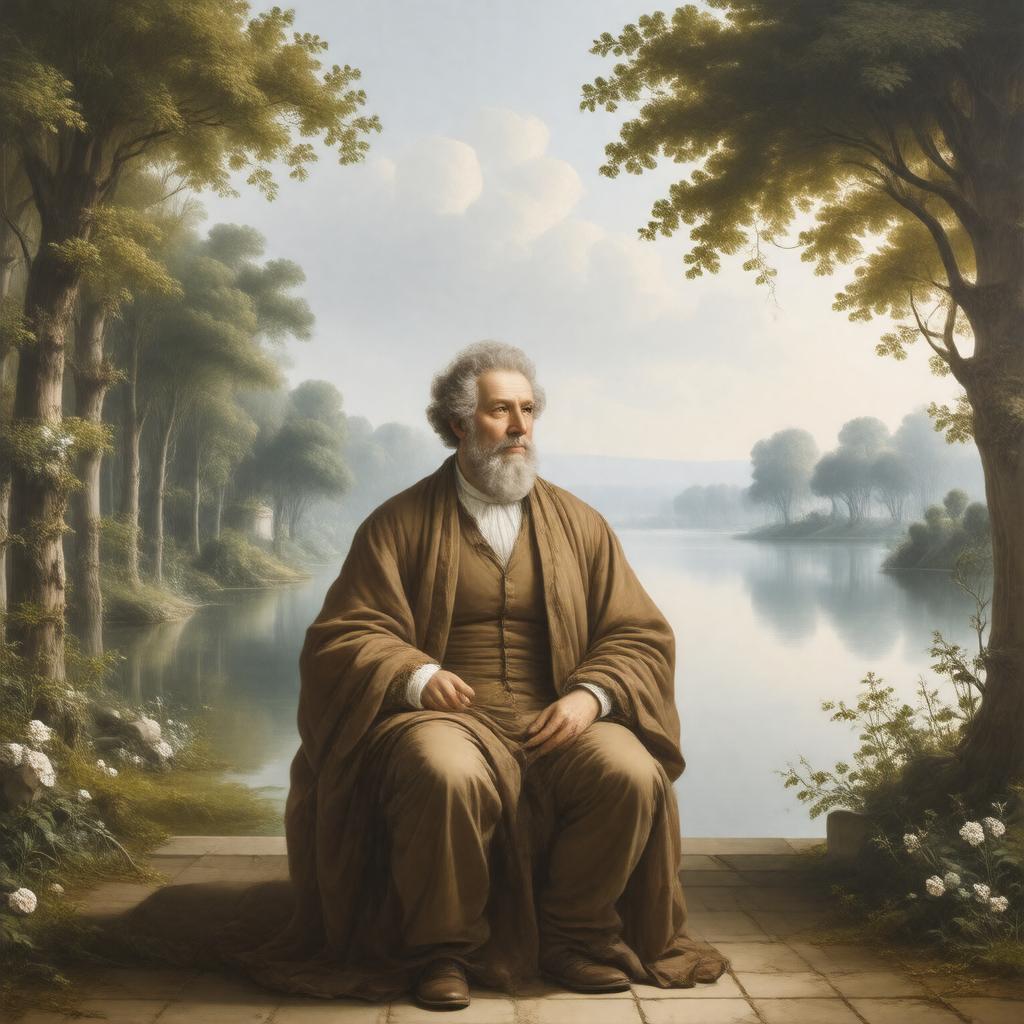 AI-created image of Rousseau