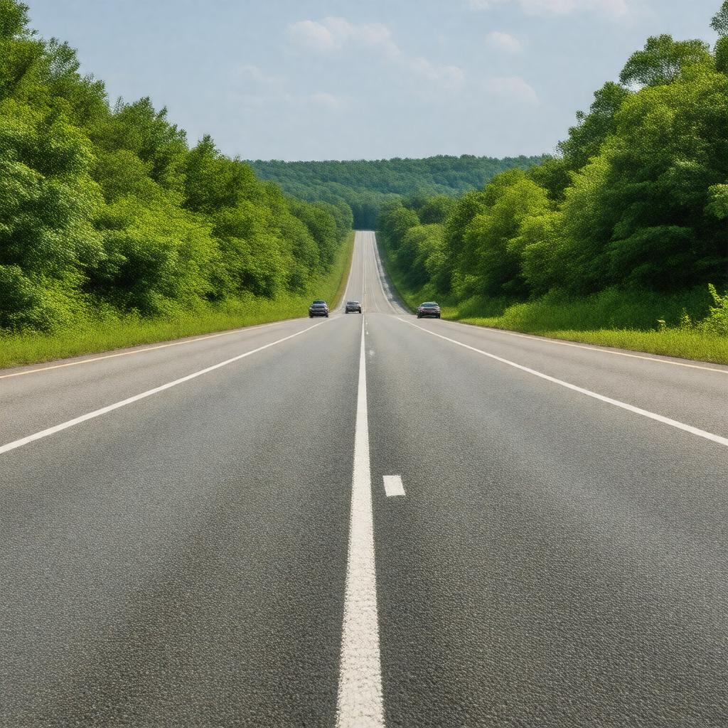 AI-created image of Route 14