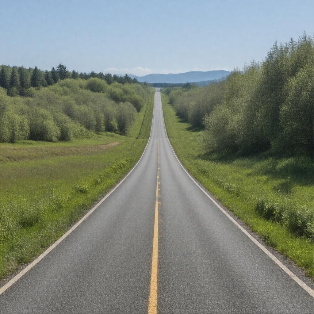 AI-created image of Route 140