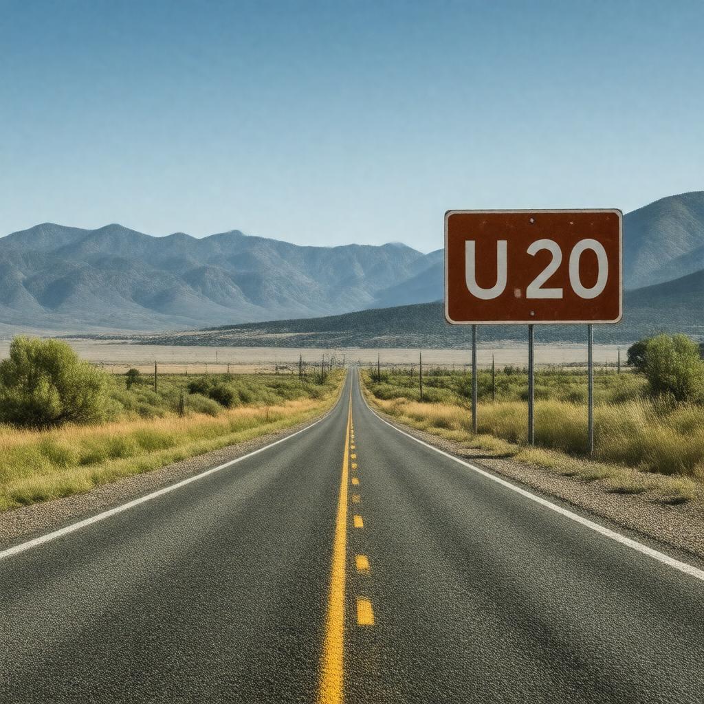 AI-created image of Route 20