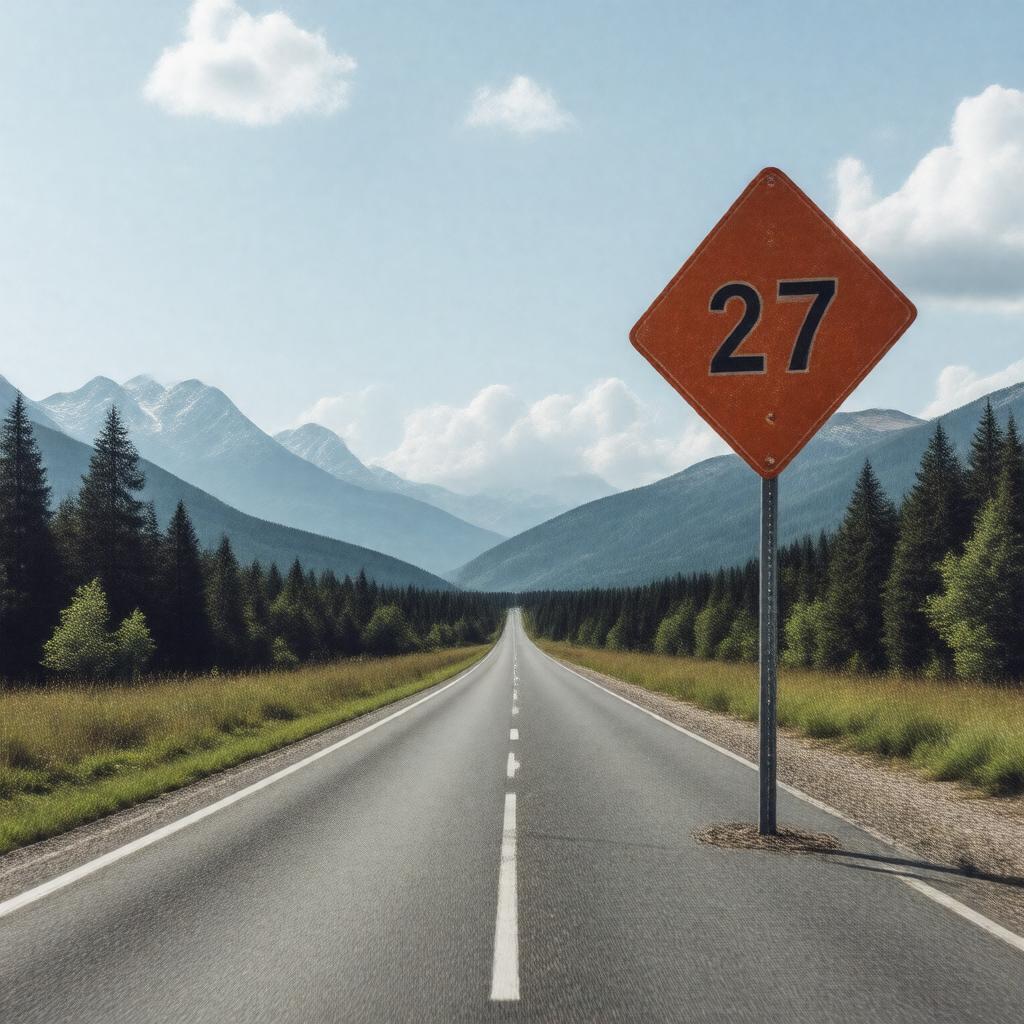 AI-created image of Route 27