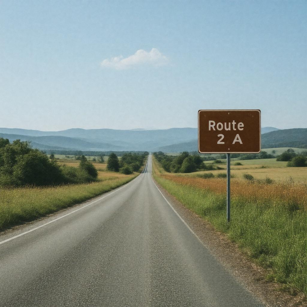 AI-created image of Route 2A
