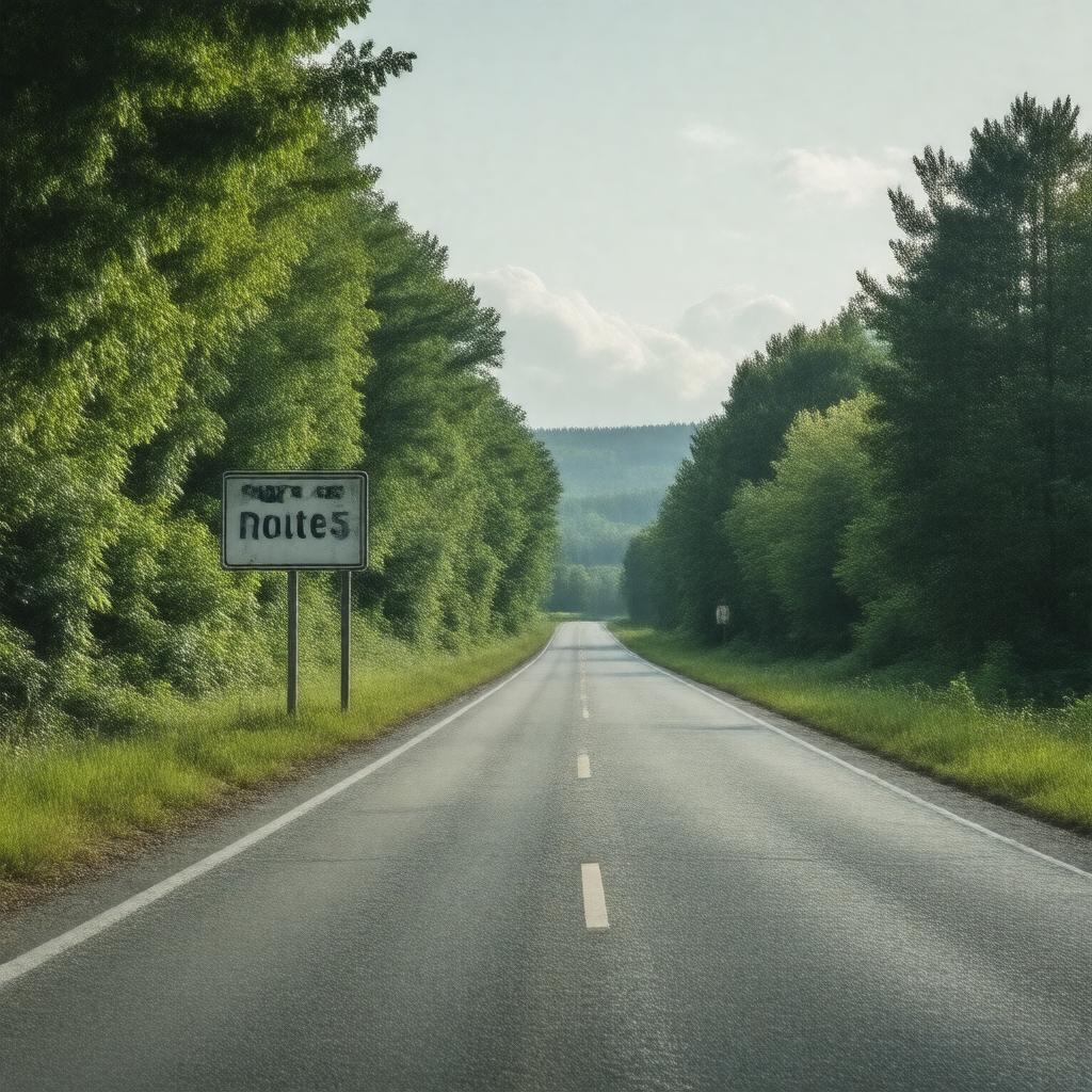 AI-created image of Route 35