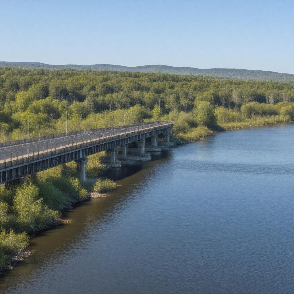 AI-created image of Route 3A Bridge