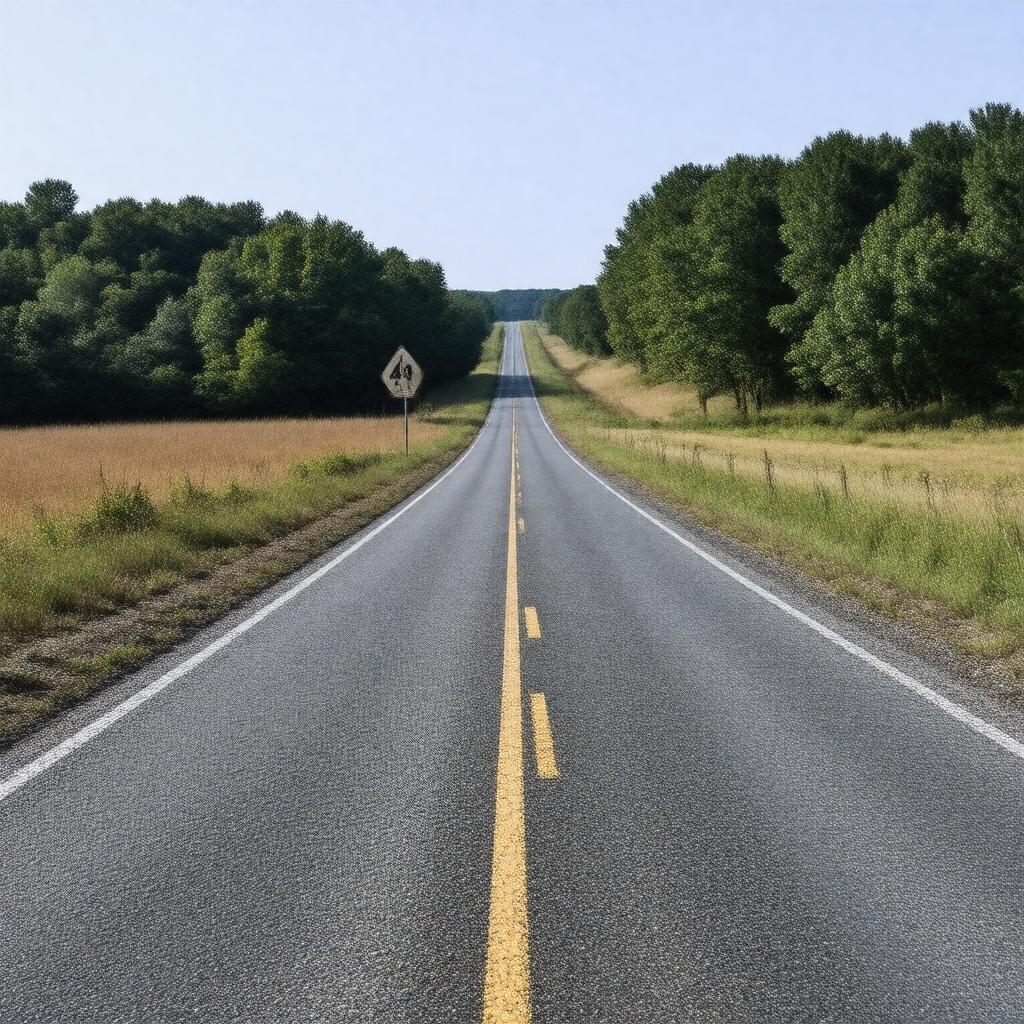 AI-created image of Route 43