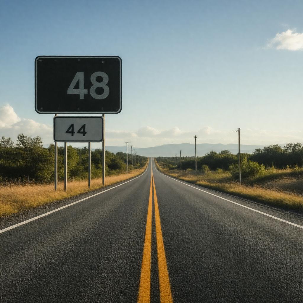 AI-created image of Route 48