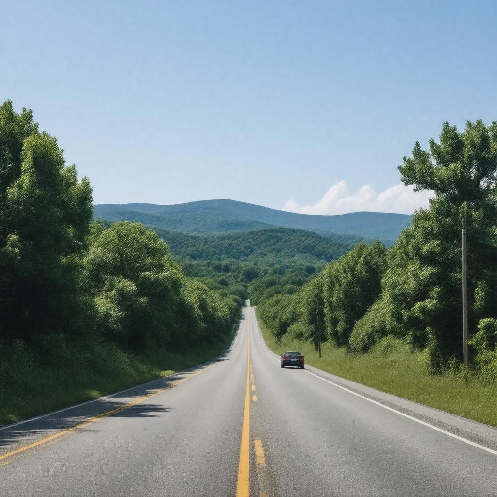 AI-created image of Route 51