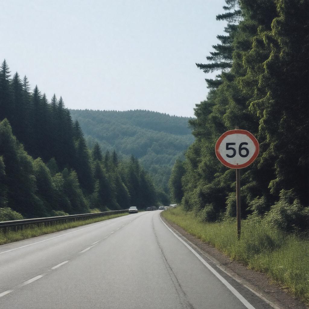 AI-created image of Route 56