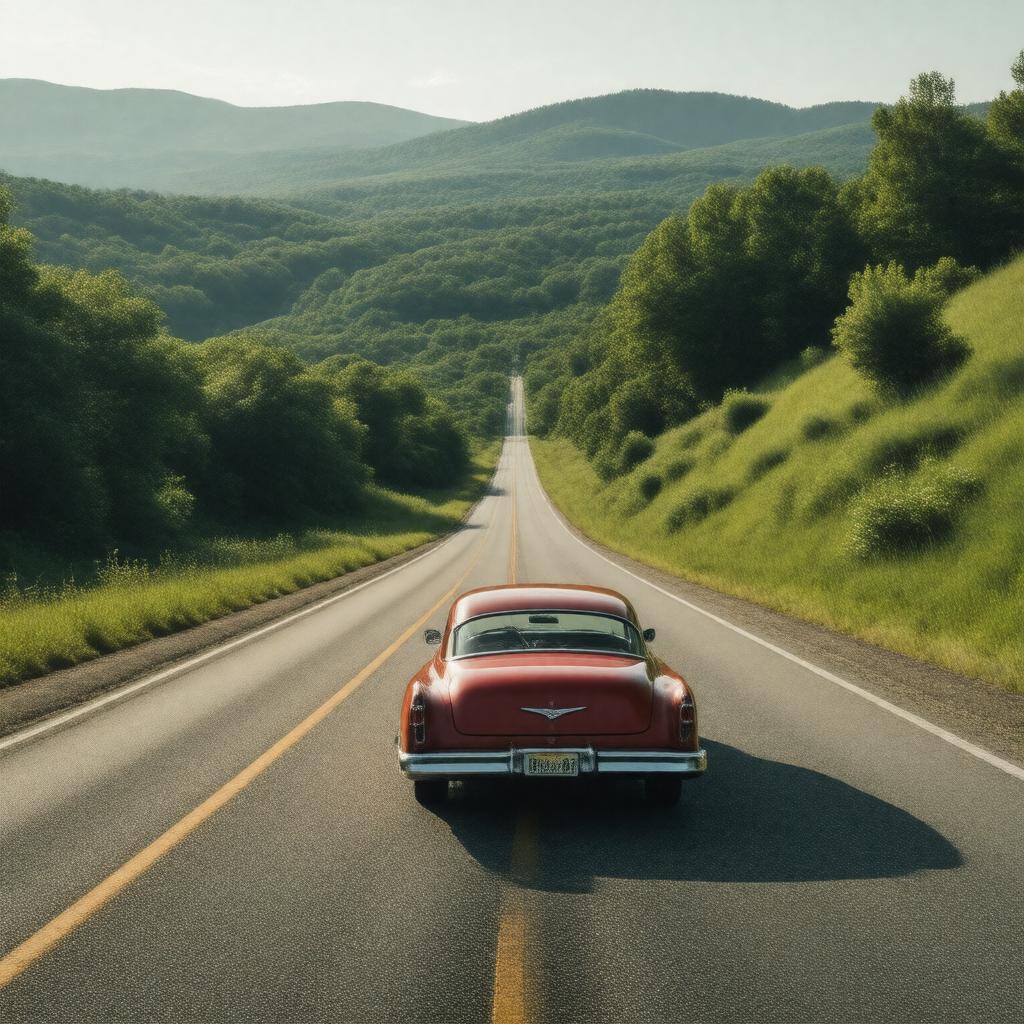 AI-created image of Route 58