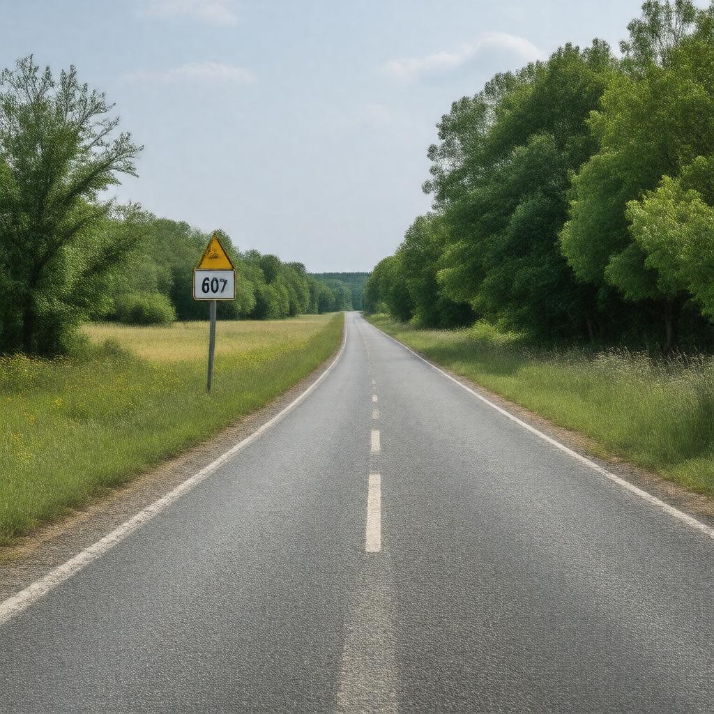 Click to view larger image AI-created image of Route 607