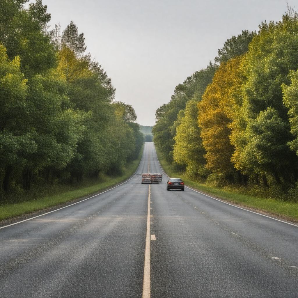 AI-created image of Route 62