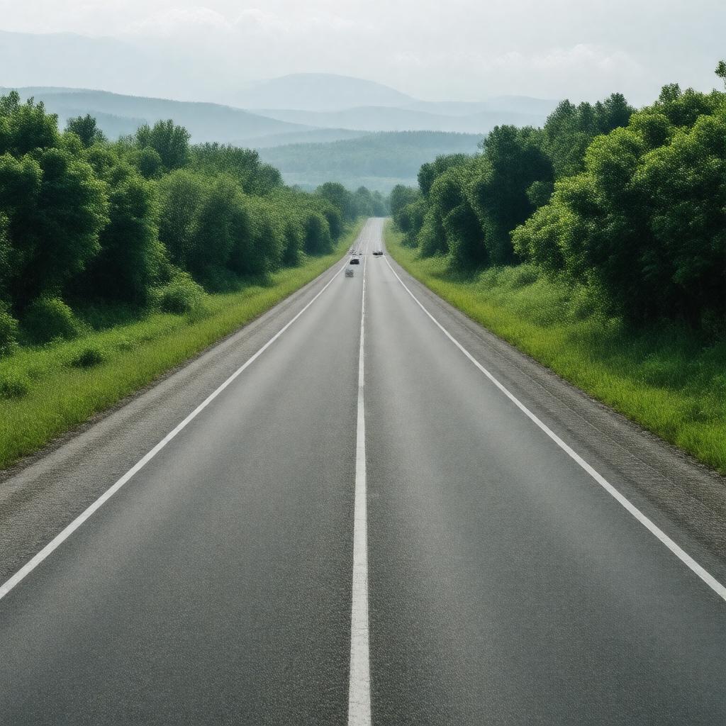 AI-created image of Route 64