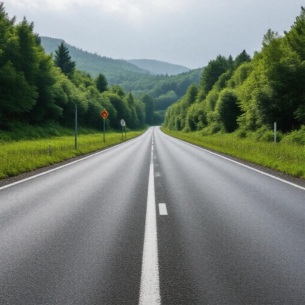 AI-created image of Route 65