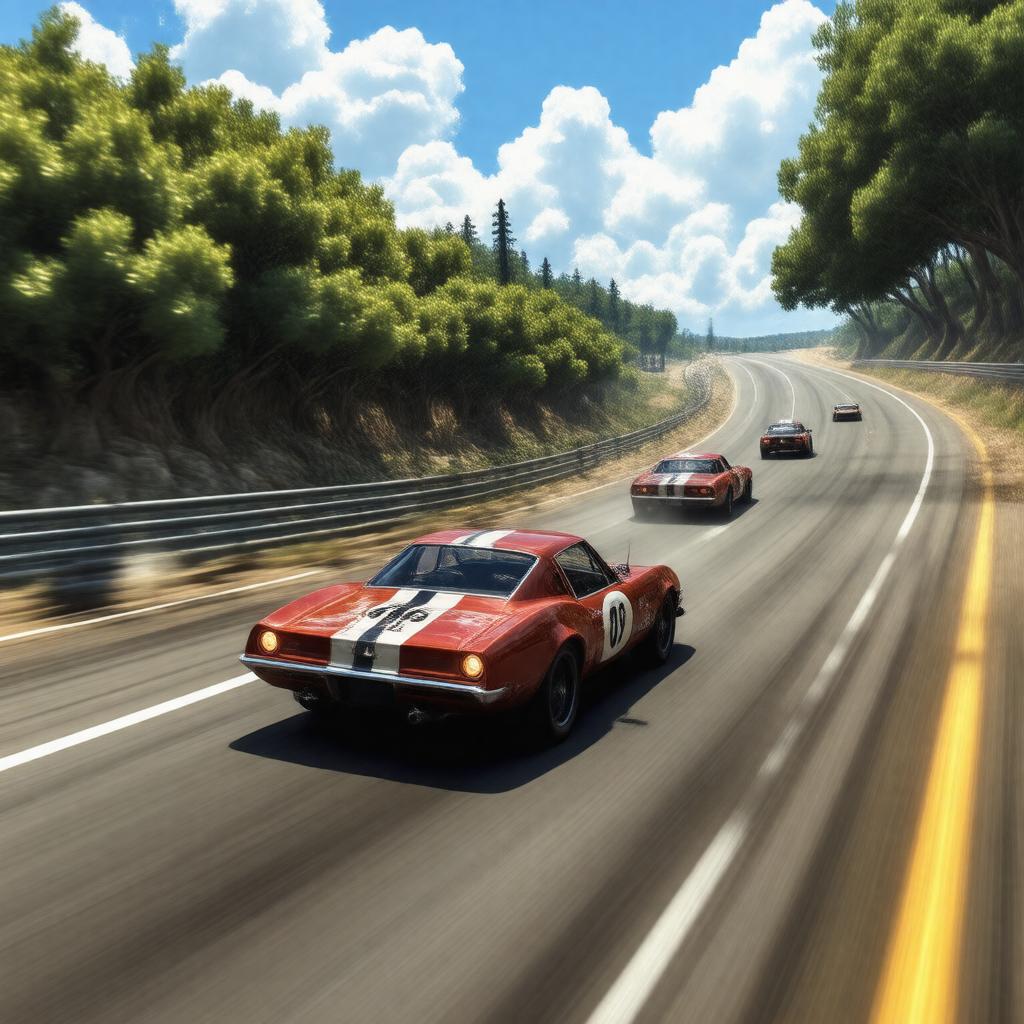 AI-created image of Route 76