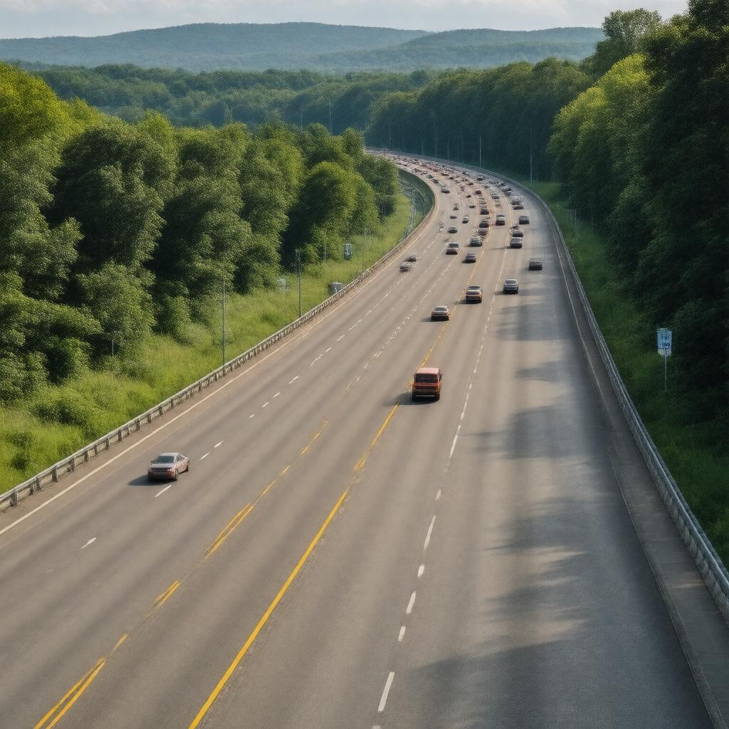 AI-created image of Route 84